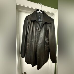 Gap 100% Leather Jacket